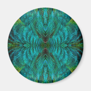 Kaleidoskop-Federdesign Magnet