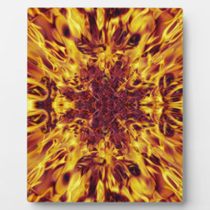 Kaleidoskop-Feuerexplosion Fotoplatte