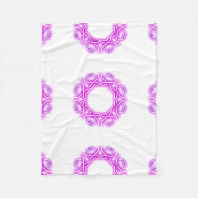 Kaleidoskop Fleecedecke (Vorderseite)