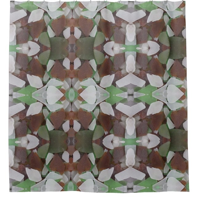 Kaleidoskop-Foto Duschvorhang (Vorderseite)
