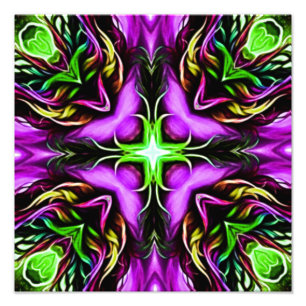 Kaleidoskop Fotodruck