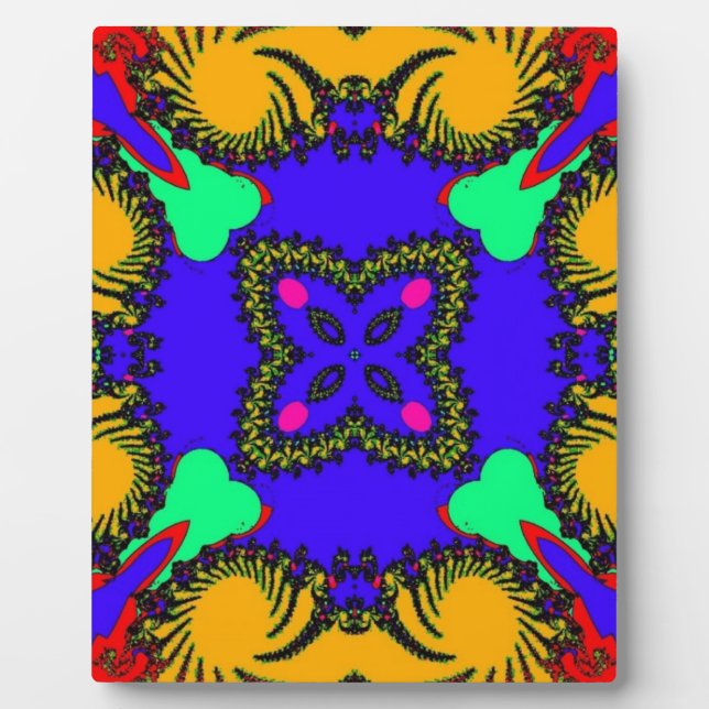 Kaleidoskop Fotoplatte (Vorderseite)