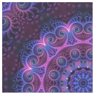 Kaleidoskop Fraktal - Herz Mandala + Ihre Ideen Stoff