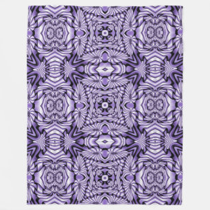 Kaleidoskop Fraktal II + Ihre Ideen Fleecedecke