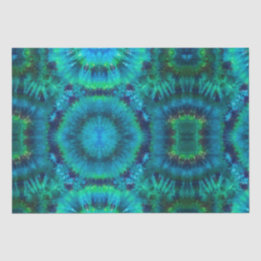 Kaleidoskop-Gefärbte Krawatte - Gewebe und Kunstha Seidenpapier