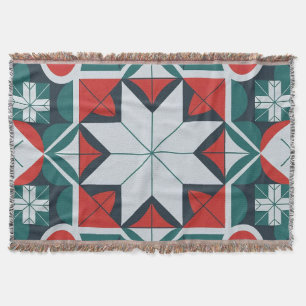 Kaleidoskop gemustert decke