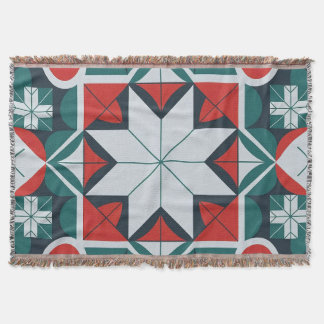 Kaleidoskop gemustert decke