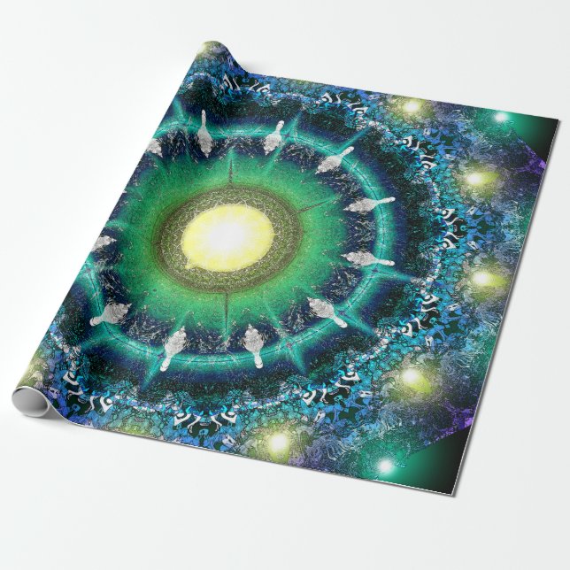 Kaleidoskop Geschenkpapier (Ungerollt)