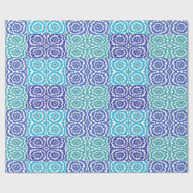 Kaleidoskop Geschenkpapier (Flach)