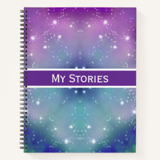 Kaleidoskop-Geschichten Spiral-Notebook Notizbuch