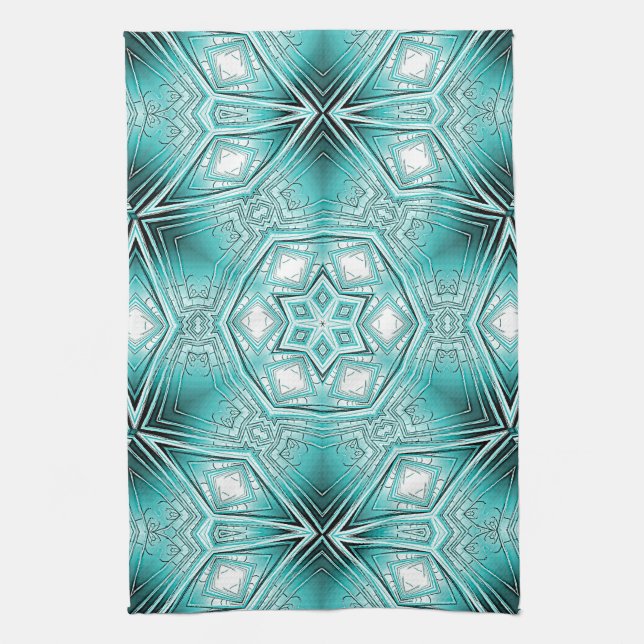 Kaleidoskop Geschirrtuch (Vertikal)