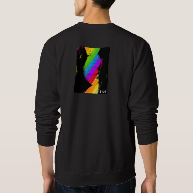 Kaleidoskop Girl: Crew Neck Sweatshirt (Rückseite)