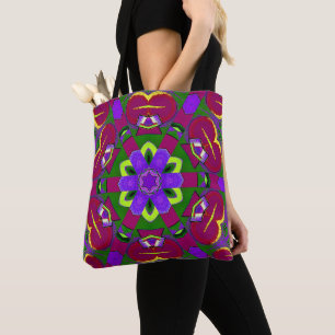 Kaleidoskop-Hearts painting kaleidoskop Tasche