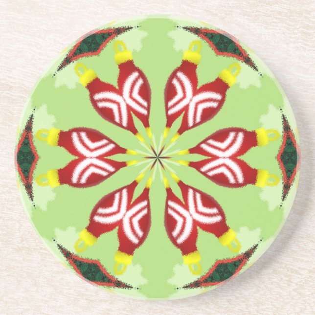 Kaleidoskop "K1 SQ" Untersetzer (Vorne)