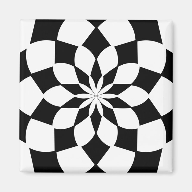 Kaleidoskop "K2 SQ" Magnet (Vorne)