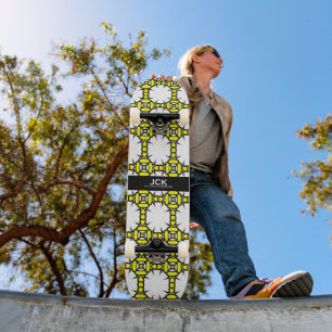 Kaleidoskop Kunst neunzehn des ersten Bandes Skateboard