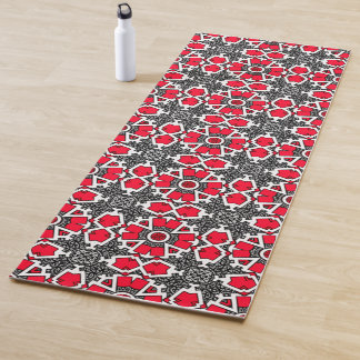 Kaleidoskop-Kunst sechzehn Yogamatte