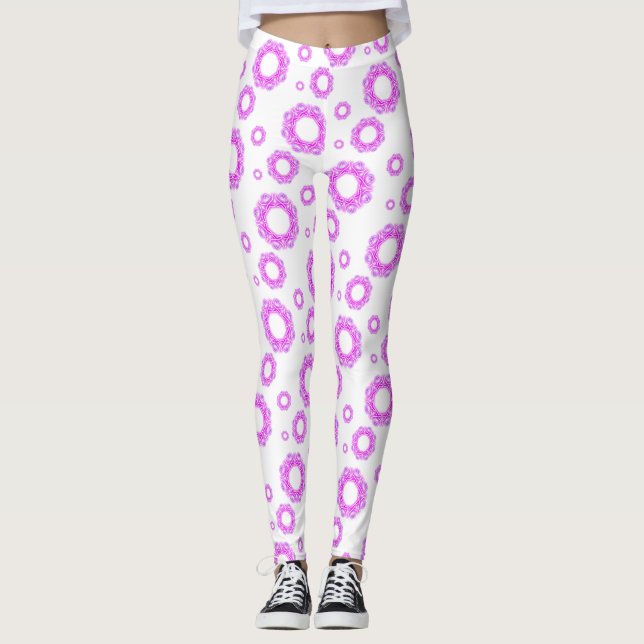 Kaleidoskop Leggings (Vorderseite)
