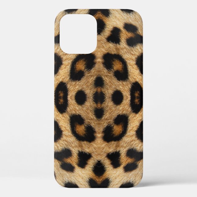 Kaleidoskop Leopard Fur Muster Case-Mate iPhone Hülle (Rückseite)