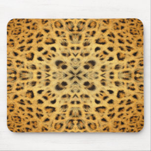 Kaleidoskop-Leopardenfell-Mauspad Mousepad