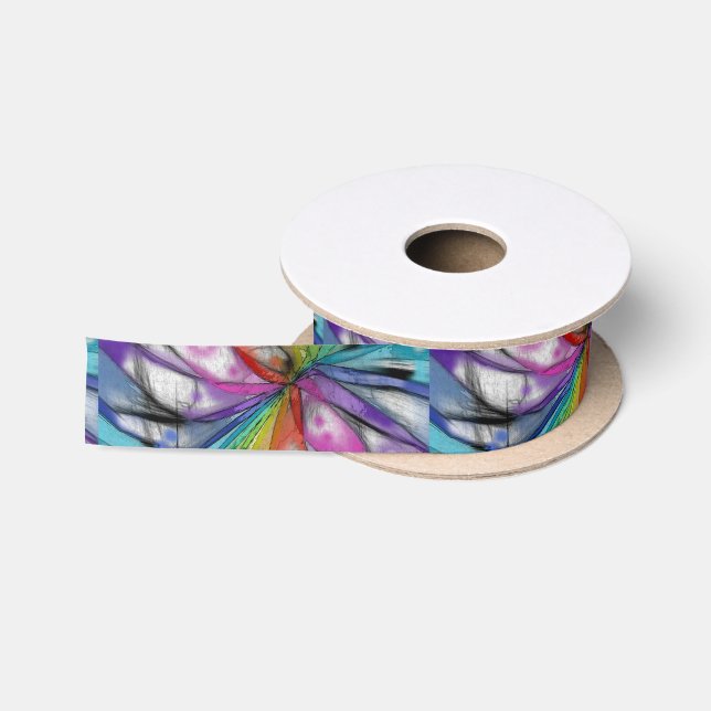 Kaleidoskop-Libelle Satinband (Spule)