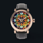 Kaleidoskop Mandala Blume Design-23091 Armbanduhr<br><div class="desc">Kaleidoskop Mandala Blume Design-23091</div>