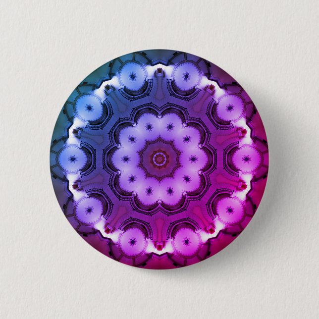 Kaleidoskop-Mandala in Ungarn: ViceCity rmx Ed Button (Vorderseite)