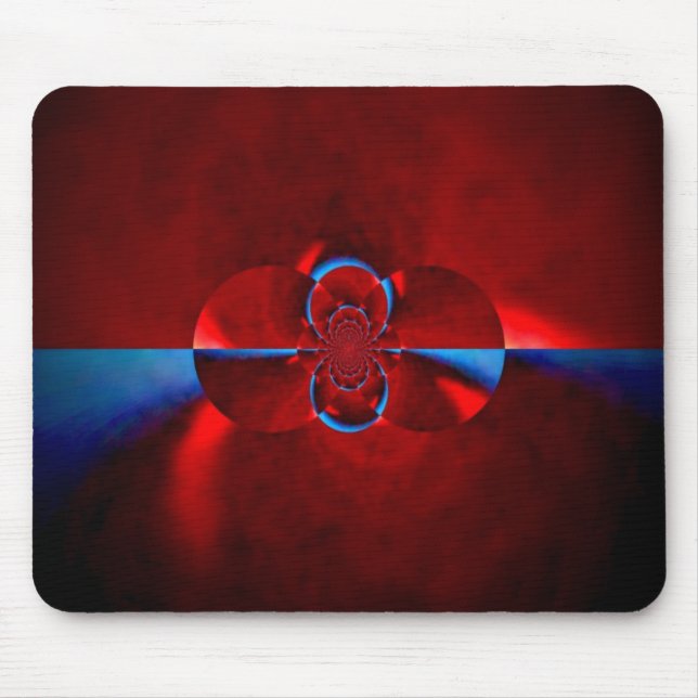 Kaleidoskop-Maus-Pad - Abstraktes Design Mousepad (Vorne)
