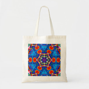 Kaleidoskop mehrfarbige Ölfarbe Tragetasche