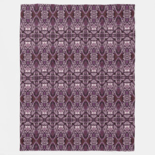 Kaleidoskop Mini Fraktal IV + Ihre Ideen Fleecedecke