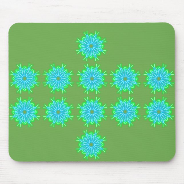 Kaleidoskop Mousepad (Vorne)