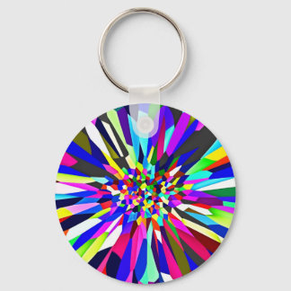 Kaleidoskop Muster Schlüsselanhänger