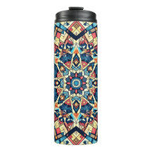 Kaleidoskop-Muster-Thermobecher