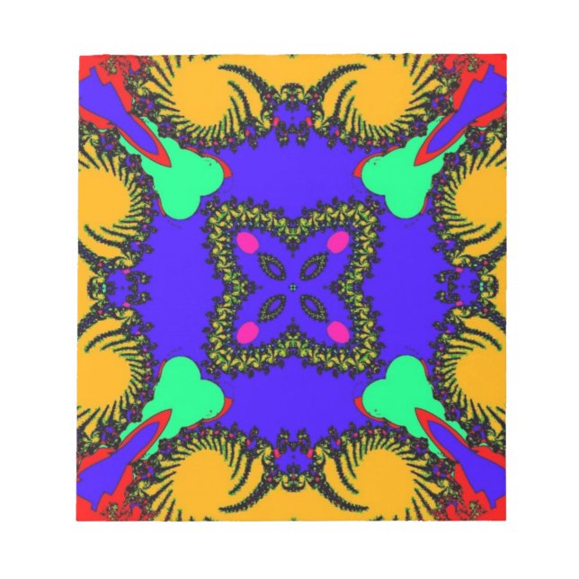 Kaleidoskop Notizblock (Vorderseite)