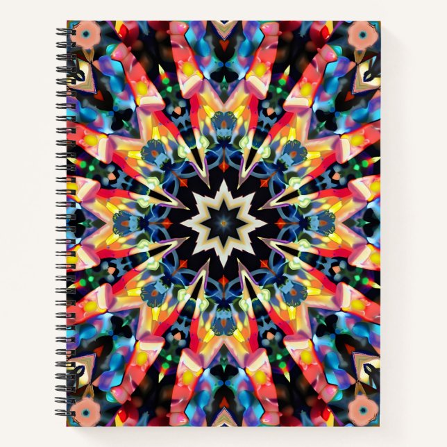 Kaleidoskop Notizbuch (Vorderseite)