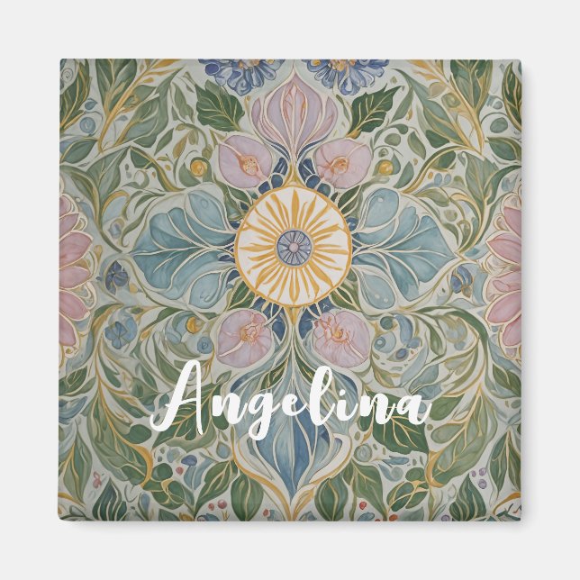 Kaleidoskop Personalisiert Magnet (Vorne)