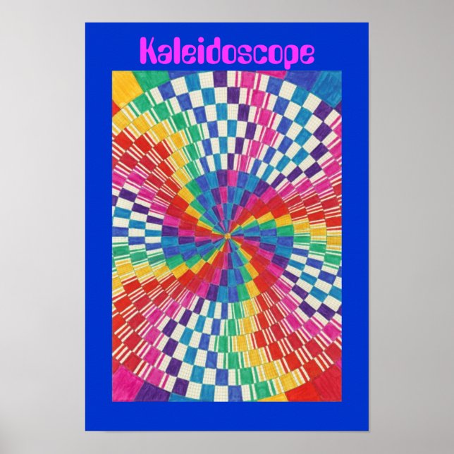 Kaleidoskop Poster (Vorne)