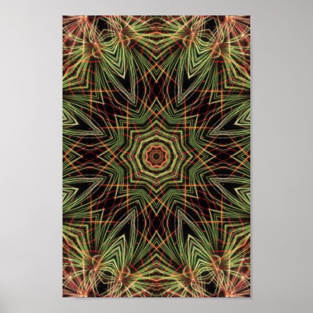 "Kaleidoskop"-Poster Poster (Vorne)