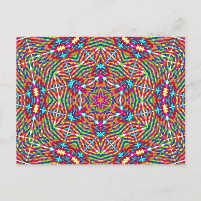 Kaleidoskop Postkarte (Vorderseite)