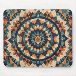 Kaleidoskop Quilt Muster Mousepad