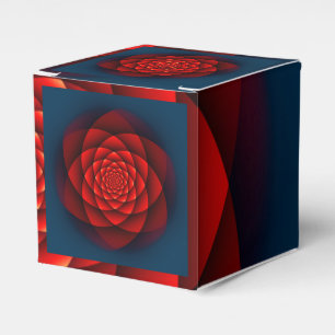 Kaleidoskop ROSE rot + Ihre Idee Geschenkschachtel