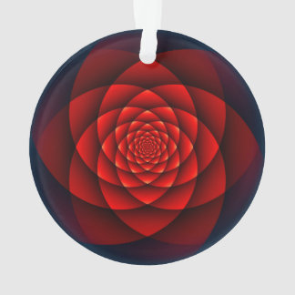 Kaleidoskop ROSE rot + Ihre Idee Ornament