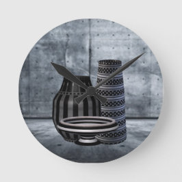 Kaleidoskop Runde Wanduhr