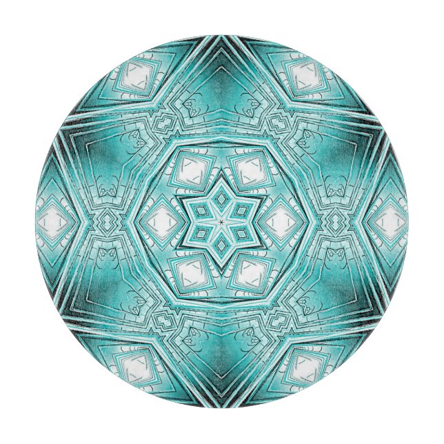 Kaleidoskop Schneidebrett (Vorderseite)