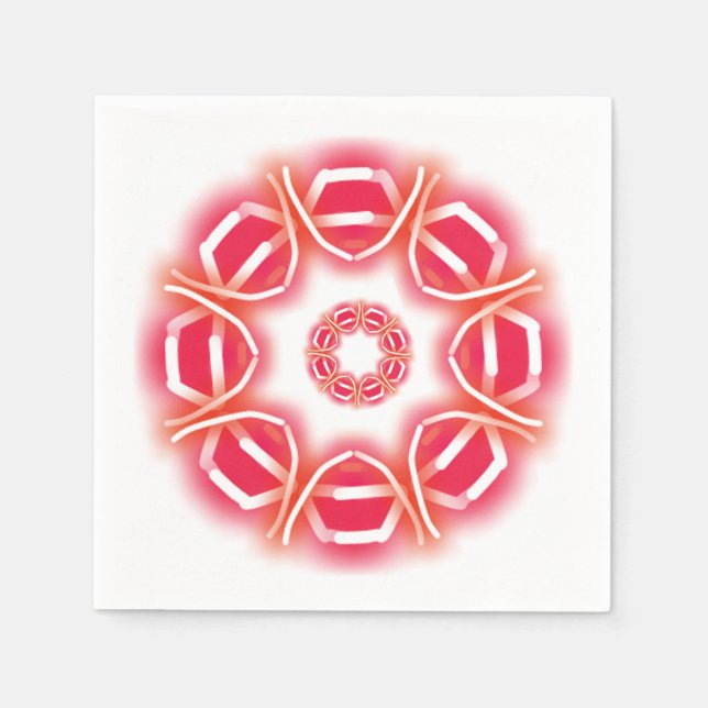 Kaleidoskop Serviette (Vorderseite)