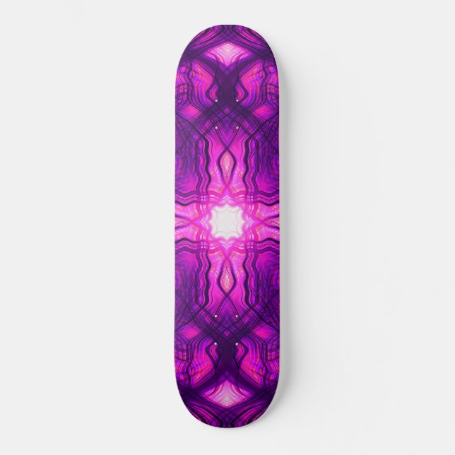 Kaleidoskop Skateboard (Vorderseite)
