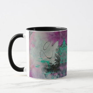 Kaleidoskop-Spiegel-Abstrakt Tasse