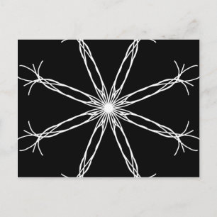Kaleidoskop Star Postkarte