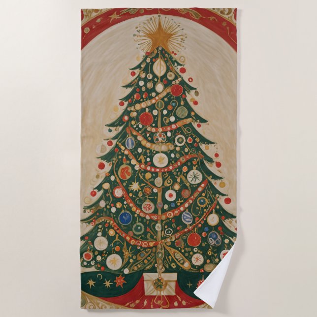 Kaleidoskop Strandtuch (Vorderseite)