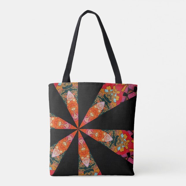 Kaleidoskop-Tasche Tasche (Rückseite)